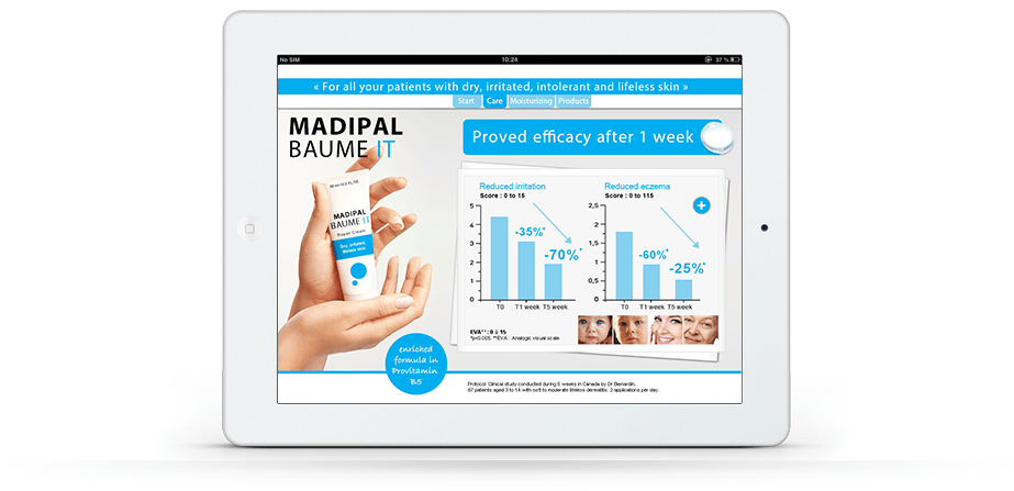 SaaS CLM online offline pour l’industrie de la santé (organiser, intéragir, analyser) – visual aids – edetailing – marketing digital - formation